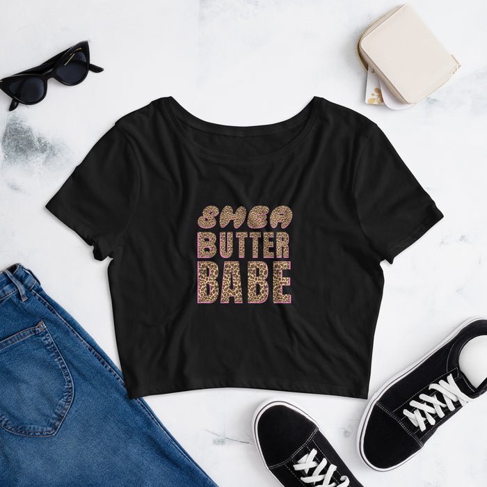 Shea Butter Babe Women’s Crop Tee