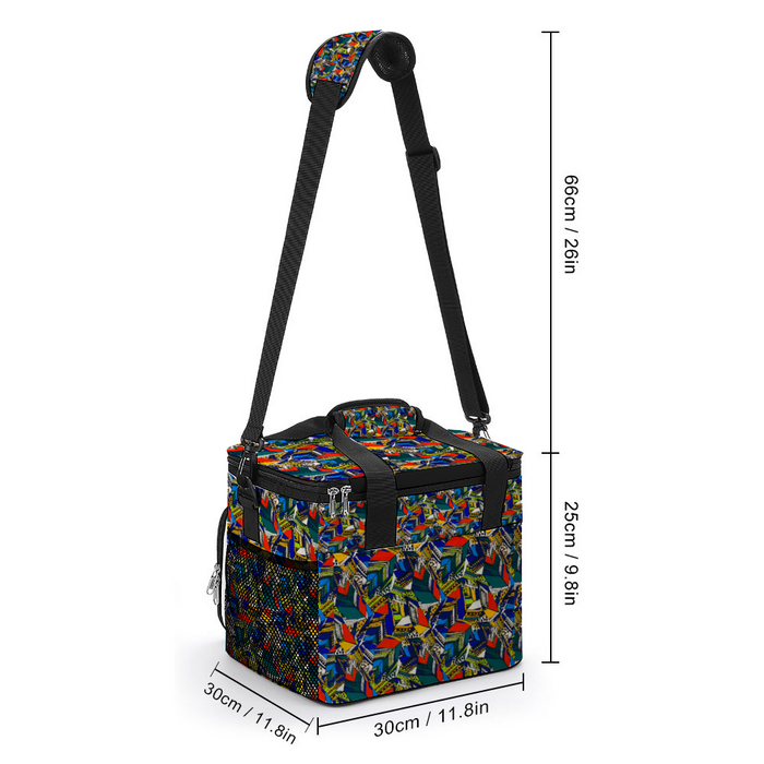 Inkstone African Print Waterproof Weekender Bag Carry On Bag Travel Duffle Bag