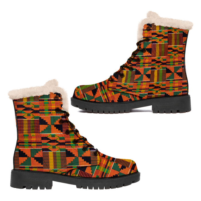 OG Kente Boots Fashion Boots