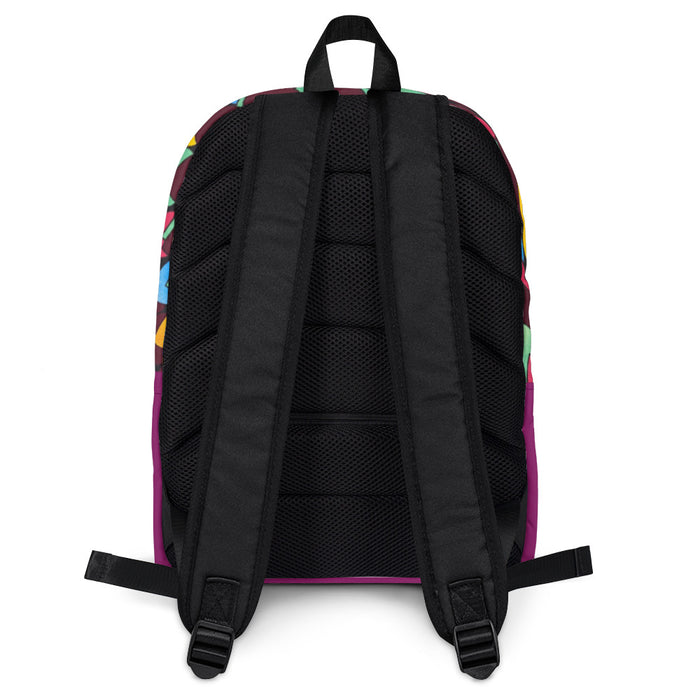 Chevron African Print Backpack