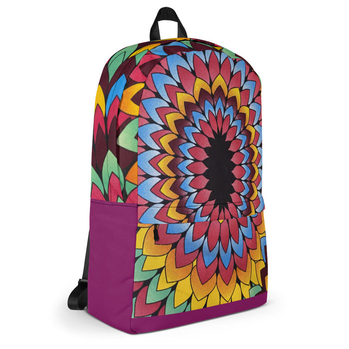 Chevron African Print Backpack