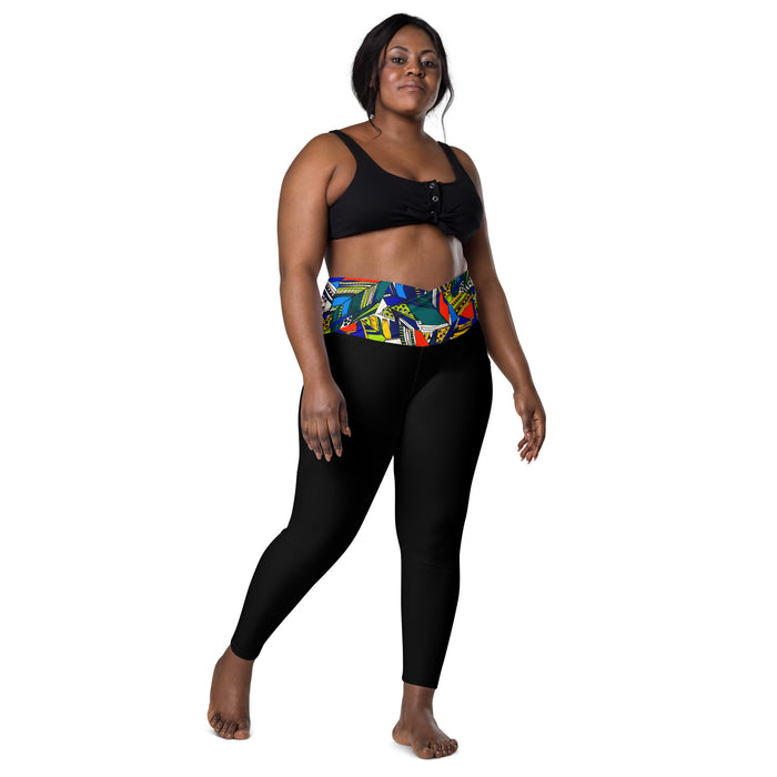 Inkstone Women's Leggings with Accent 2XS-6XL