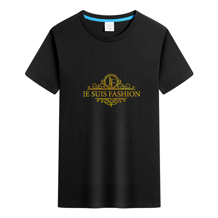 Jesuis Custom Logo Black T Shirt