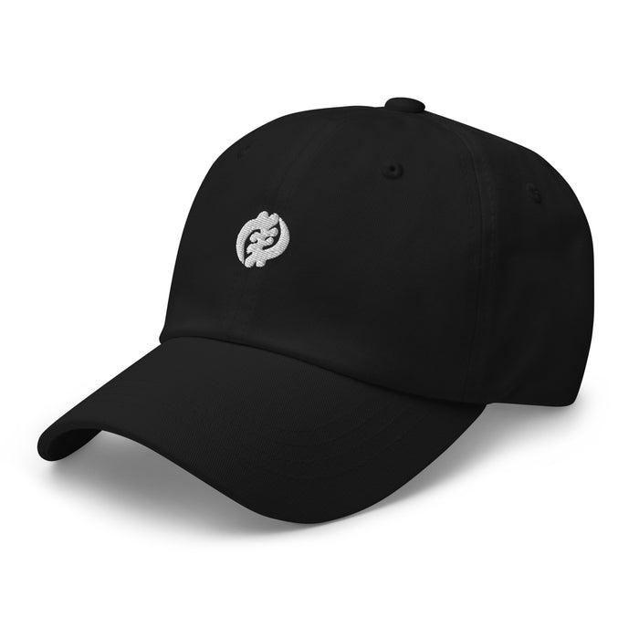 Gye Nyame White Symbol Baseball Cap