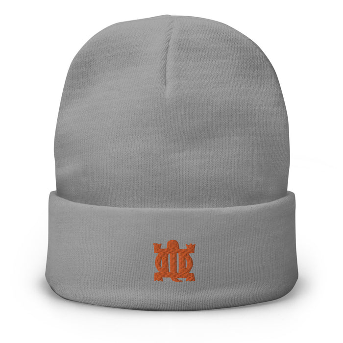 Denkyem Adinkra Embroidered Beanie