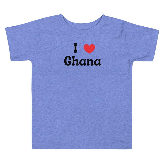 I Love Ghana Toddler T-Shirt