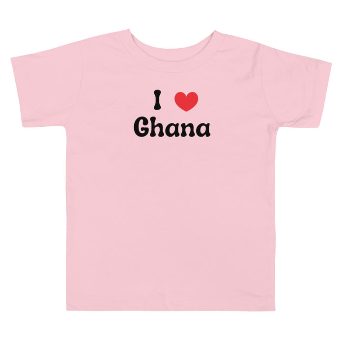 I Love Ghana Toddler T-Shirt